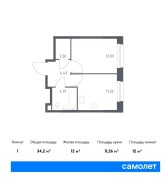 Москва, жилой комплекс Эко Бунино, 14.2, Продажа, Квартира или комната