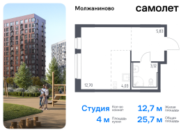 Москва, жилой комплекс Молжаниново, к4, Продажа, Квартира или комната