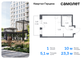 Москва, жилой комплекс Квартал Герцена, к2, Продажа, Квартира или комната