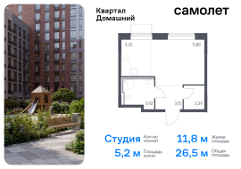 Москва, жилой комплекс Квартал Домашний, 1, Продажа, Квартира или комната