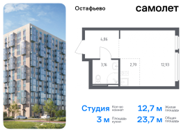 Москва, жилой комплекс Остафьево, к20, Продажа, Квартира или комната