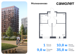 Москва, жилой комплекс Молжаниново, к4, Продажа, Квартира или комната