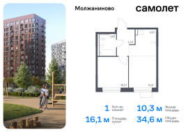 Москва, жилой комплекс Молжаниново, к4, Продажа, Квартира или комната