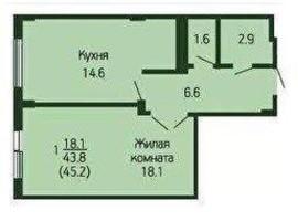 Краснодар, 1-й Лиговский проезд, д.1, Продажа, Квартира или комната