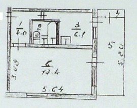 Центральная улица, д.25, Продажа, Квартира или комната