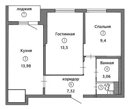 Славянская улица, д.8, Продажа, Квартира или комната