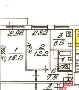 Зеленоград, 8-й микрорайон, д.к812, Продажа, Квартира или комната