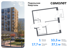 Москва, жилой комплекс Подольские Кварталы, к1, Продажа, Квартира или комната